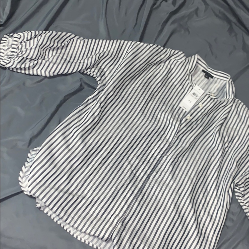 NWT Ann Taylor striped shirt